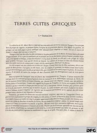 Terres cuites grecques