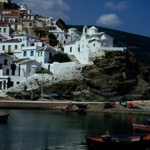Skopelos. Kirche Agios Nikolaos