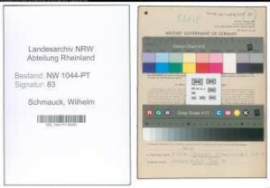 Entnazifizierung Wilhelm Schmauck , geb. 17.05.1902 (Postschaffner)