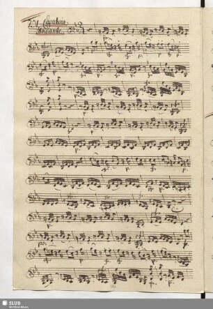 731. Cavatina: Giovinetta semplicette / Paisiello. G.