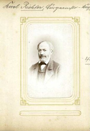Richter, Karl, Nationalliberale (spätere Aufnahme)
