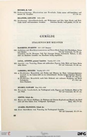Gemälde (Nr. 952-1155)