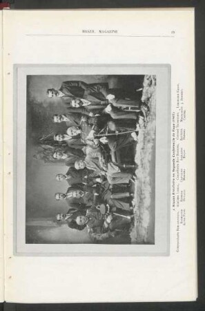 A Missão Brazileira na Segunda Conferência da Haya (1907) - [Fotografia em grupo]