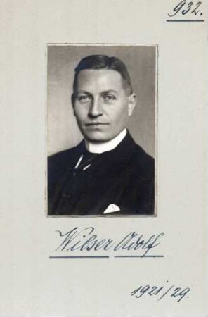 Wilser, Adolf, DVP
