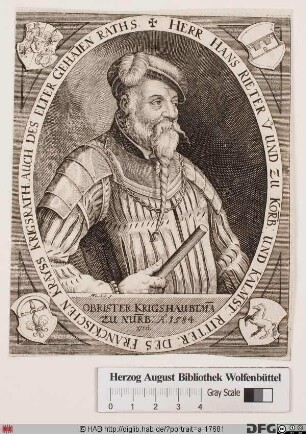 Bildnis Hanns Rieter (von Kornburg u. Kalbensteinberg) (III)
