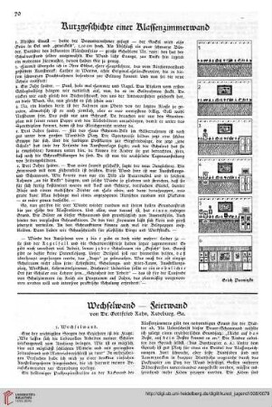 N.F. 18.1938: Wechselwand - Feierwand