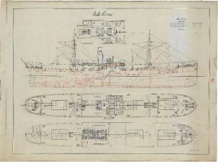 Koch-Werft, Baunr. 128, 130, 131, 133, "Huelva", "Lisboa", "Prima", "Alpha", Frachtdampfer