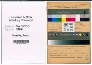 Entnazifizierung Anton Kaestle, geb. 02.09.1911 (Kaufm.Angest.)