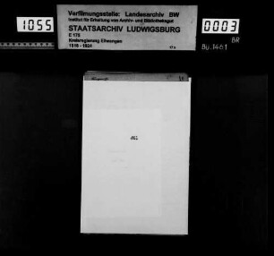 Bürgerrechtsangelegenheiten zu Unterrombach