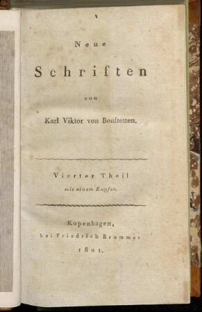 Theil 4: Neue Schriften. Vierter Theil