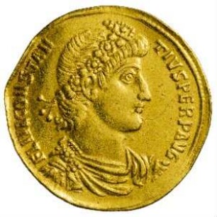 Münze, Solidus, 347 - 361 n. Chr.