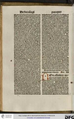 Non assumes... Exod xx. Iam ordine debito periurii gravitatem et penam vel penitentiam in iure taxatam prosequi cupientes...