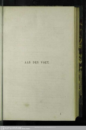 Aan Den Voet