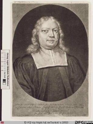 Bildnis Samuel Benedict Carpzov