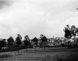 Blick zum Ort