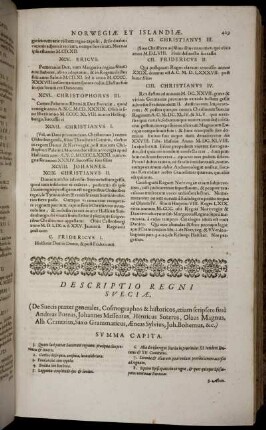 Descriptio Regni Sveciae.