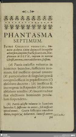Phantasma Septimum
