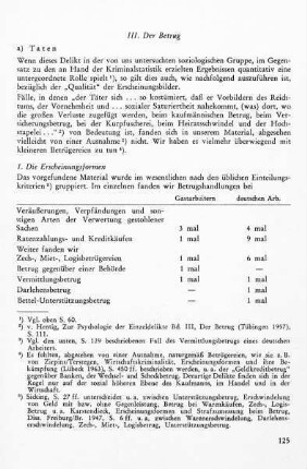 1. Die Erscheinungsformen