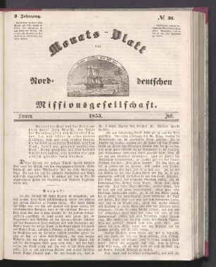 N°. 31. 1853. Juli