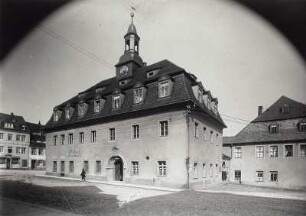 Zschopau, Rathaus : Zschopau. Rathaus. Eingangsseite