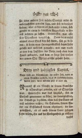 Drey und sechzigstes Kapitel. Dann trifft ein Bärenhäuter die rechte Zeit, wenn er einen Menschen aufhält, da er in Liebesangelegenheiten geht; denn alsdenn geht er alles ein.