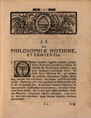 Brevis discursus de philosophia in genere : cui adiectae sunt nonnullae conclusiones logicae et ontologicae