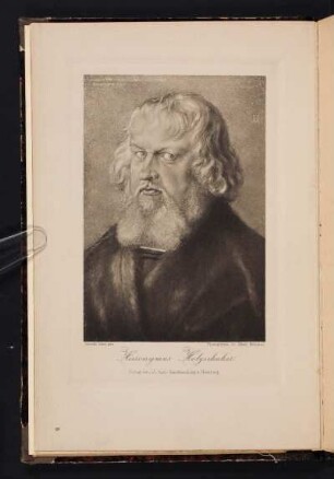 Hieronymus Holzschuher [Porträt]. Albrecht Dürer pinx.