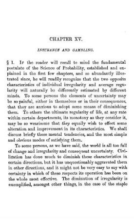 PART III. - Various Applications Of The Theory Of Probability.