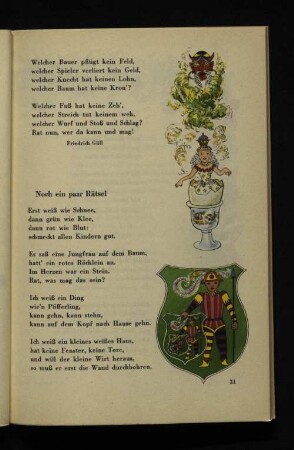 Noch ein paar Rätsel