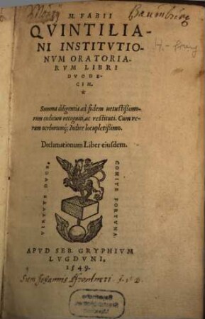 Institutiones oratoriae