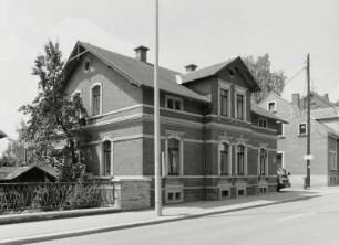 Olbernhau, Wohnhaus : Olbernhau. Wohnhaus (um 1900), Freiberger Straße 45. Straßenansicht