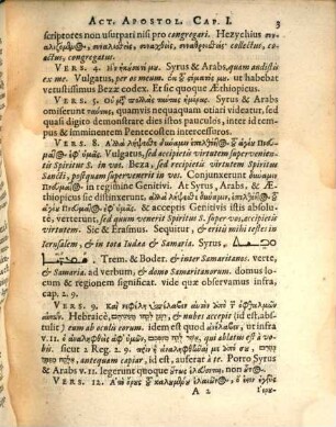 Animadversiones In Acta Apostolorvm : Vbi Collatis Syri, Arabis, Æthiopici, Vulgati, Erasmi & Bezæ versionibus, difficiliora quæque loca illustrantur, & variæ lectiones conferuntur