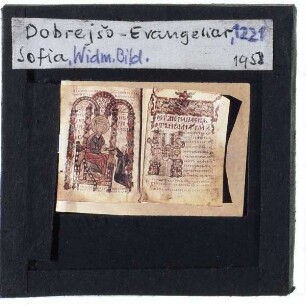 Dobrejšo-Evangeliar : Widmungsbild