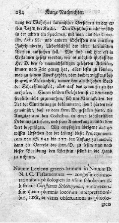 Novum lexicon graeco-latinum in Novum D.N.I.C. Testamentum.