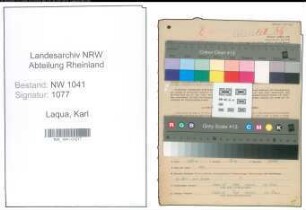Entnazifizierung Karl Laqua , geb. 23.08.1903 (Landwirt)