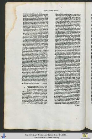Liber tertius. De vita et honestate clericorum - De immunitate ecclesiarum.