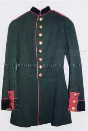 Waffenrock für Offiziere (Secondelieutenant) vom Infanterie-Regiment, Sachsen-Coburg-Gotha