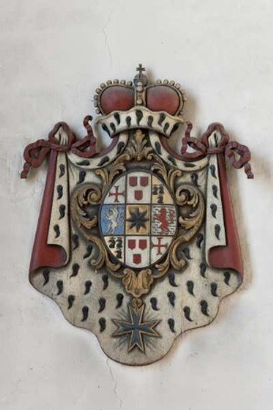 Wappen des Fürsten Friedrich Anton Ulrich von Waldeck