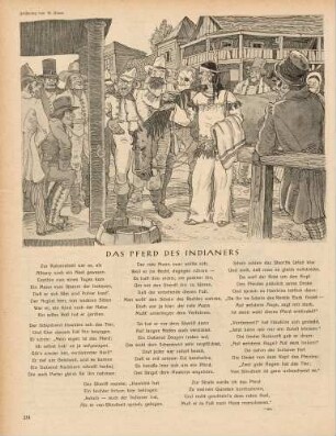 "Das Pferd des Indianers"
