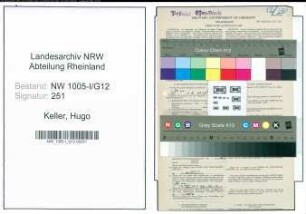 Entnazifizierung Hugo Auf'm Keller , geb. 15.05.1900 (Postfacharbeiter)