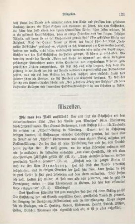 121-124 Miszellen