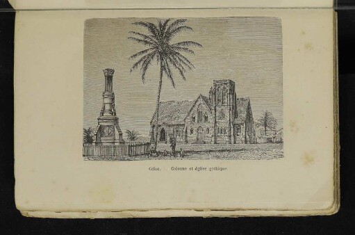 Colon. - Colonne et église gothique.