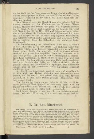 N. Das Amt Ritzebüttel