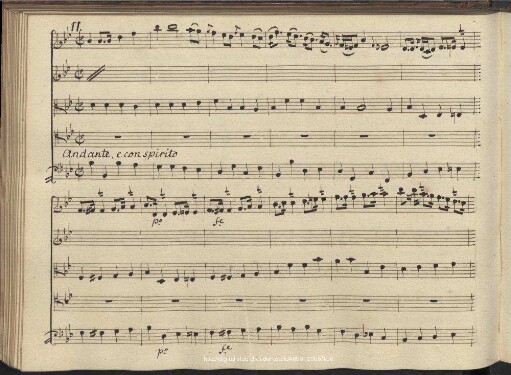 Aria: Tutte fin or dal cielo