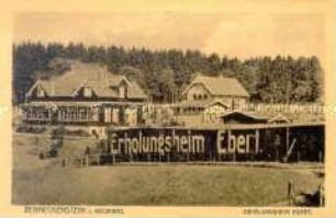 Ansicht eines Erholungsheimes im Harz