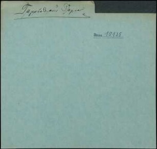 Tapete aus Papier