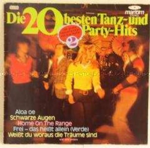 Die 20 besten Tanz- und Party-Hits, Plattenhülle
