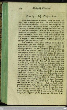 Königreich Schweden