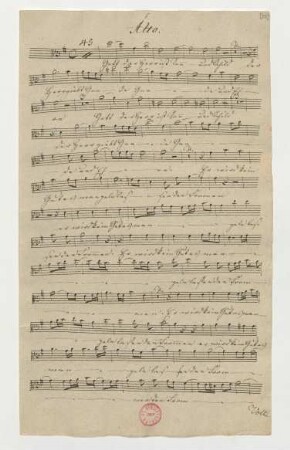 Alto (3x) [19. Jh.]