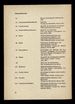 Literaturhinweise
